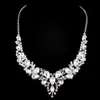 Conjunto de Colar e Brincos com Franjas Gota d'Água de Luxo Acessível Francês para Mulheres 2025 Joias de Noiva Casamento Acessórios para Vestido Banquete