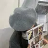 Coleção pessoal do Lao Chen/boina de lã para mulheres, chapéu versátil estilo coreano, chapéu de artista em cores doces retrô japonês para outono e inverno