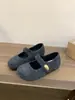 Zapatos Retro de Gamuza Gris Peludos con Aumento Interior Zapatos Birkenstock Zapatos de Mujer Otoño e Invierno 2025 Zapatos Mary Jane Forrados de Lana
