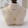 Collar de Cadena para Clavícula, Pendientes de Ágata de la Fortuna y Colgante de Calabaza Incrustado con Diamantes, Conjunto de Moda de Lujo Ligero