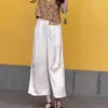 Conjunto de Verano para Mujer Estilo Chino Retro: Chaleco de Cuello Alto Estilo Nacional, Top Elegante, Conjunto de Dos Piezas de Pantalones de Pierna Ancha de Gama Alta, Moderno