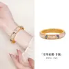 Pulseira de Prata Pura 999 com Filigrana de Artesanato Antigo e Esmalte a Frio de Borboleta e Flor para Mulheres, Novo Estilo Chinês, Joias de Alta Qualidade e Elegantes