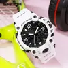 Sanda Doble Pantalla Reloj de Moda para Estudiante Deporte al Aire Libre Multifuncional Electrónico para Hombre y Mujer Resistente al Agua Luminoso