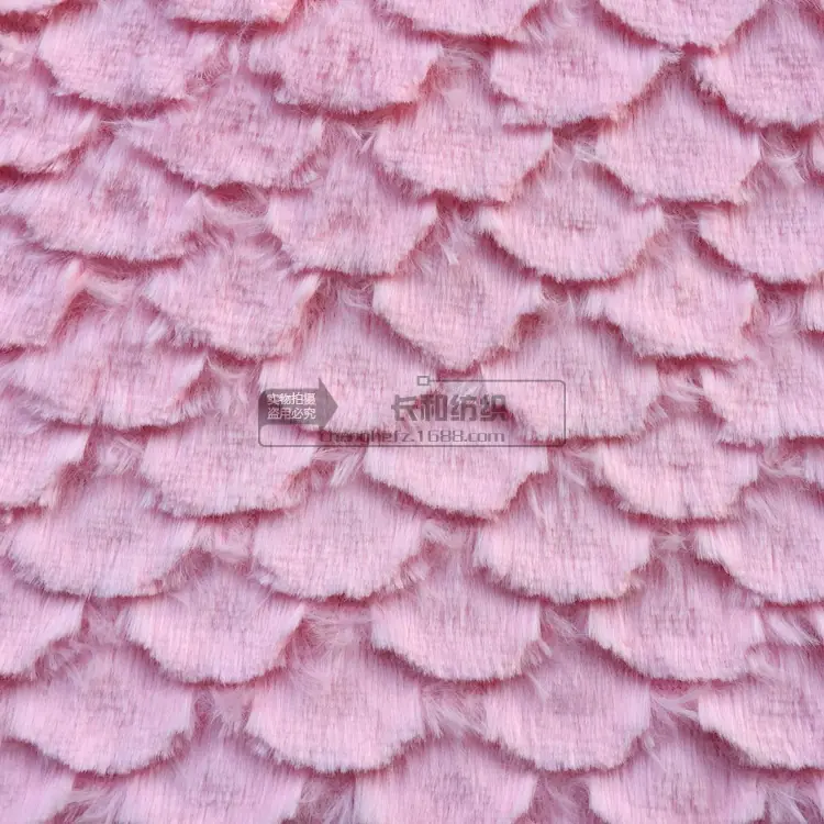 PV绒扇形花
