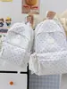 Mochila ligera y sencilla de estilo japonés con lunares, nueva mochila casual para estudiantes de secundaria y preparatoria, mochila escolar estilo universitario