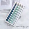 Suporte de Velas Moderno Minimalista de Vidro de Cristal Transparente Decoração de Mesa Jantar à Luz de Velas Dia dos Namorados Hotel Casamento Festa de Aniversário