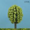 Material para Maquetas de Construcción Árbol de Paisaje Árbol para Maquetas de Planificación Árbol de Navidad Árbol de Bola Verde