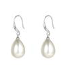 Pendientes Retro de Perlas de Imitación de Venta Caliente en Sitio Web Independiente Transfronterizo, Pendientes de Perlas Artificiales de Gota de Agua Elegantes y de Moda, Venta al por Mayor de Joyería