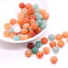 Pedras naturais contas de abóbora Golden Jade abóbora diy artesanal frisado brincos de hairpin antigo pulseira acessórios