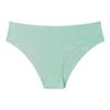 Ropa interior deportiva de una pieza sin costuras de seda de hielo, tiro bajo, yoga, invisible, delgada, transpirable, entrepierna de algodón, calzones para mujer
