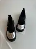 Pronto em Estoque e Enviado em Segundos! Mocassins Esportivos de Couro Genuíno com Solado Grosso para Mulheres 2025 Tira Elástica Cruzada Sapatos Mary Jane