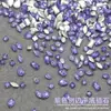 Joias para Unhas Artísticas Populares Zircônia Roxa Chanfrada 5A Atacado Brilho Mini Olho de Cavalo Gota d'Água Fundo Plano Forma Especial Diamante para Unhas