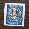 Núcleo de Thangka con Ocho Deidades Guardianas Pintadas a Mano de Nepal Xizang