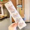 Pinzas para el Cabello de Alta Gama Estilo Bosque Que No Pellizcan la Cabeza, Pinzas para el Cabello Dulces de Dibujos Animados, Pinzas para el Cabello de Moño para Niñas Pequeñas, Accesorios para el Cabello Sin Costuras