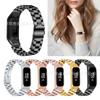 Para Samsung Galaxy fit-e/SM-R375 hebilla de tres bolas de acero inoxidable cadena correa de metal de acero