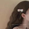 Presilha de Cabelo Fofa Hello Kitty Totalmente Cravejada para Mulheres, Presilha Organizadora de Franja e Cabelos Soltos, Presilha Lateral para Acessório de Cabelo, Presilha Bico de Pato Kt para Meninas