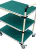Carrinho Giratório Anti-Estático, Rack de Material, Rack de Ferramentas, Carrinho de Tubo Composto Multicamadas, Carrinho Giratório de Tubo Lean Multicamadas