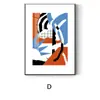 Sala de estar de estilo nórdico susurrante Combinación abstracta Pintura decorativa Lujo ligero Pasillo de casa de huéspedes Figura retro Pintura de pared