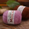 Ovillo de Hilo de Lana Hilo de Lana de Alpaca Grosor Medio Hilo para DIY Tejido a Mano Hilo de Cachemir Ganchillo Calcetines Bufanda Hilo Lote