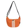 Bolso Cruzado de Lona Casual para Mujer 2025 Nuevo Bolso de Viaje Casual Ligero Almacenamiento Versátil Deportivo Nylon Dumpling Bag