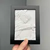 Demon Slayer: Kimetsu No Yaiba Kamado Tanjiro Gesso Estéreo 3D Pintura Pendurada Feita à Mão Moldura de Foto Enfeites Anime Presente de Aniversário