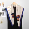 2026 Novo Estilo Lenço de Seda Elegante Estampado para Mulheres Lenço Quadrado de 90cm Atacado Luxo Leve High-End Versátil Lenço de Proteção Solar