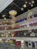 Shopping Center Decoração de Compras Hotel Salão de Banquetes Pátio Grande Átrio Iluminação Forma de Pingente Pingente Outros
