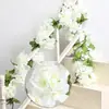 Trepadeira de Rosas Artificiais para Cesta Suspensa de Varanda, Teto Decorativo, Decoração de Tubo de Ar Condicionado, Trepadeira de Flores para Cobrir e Envolver