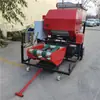 Máquina de revestimento de silagem para silo superior gado e ovelhas Máquina de briquetagem de armazenamento Ma Qing Enfardadeira de forragem para fazenda de capim alfafa
