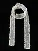 Bufanda de Seda Francesa Delgada Estrecha Larga para Mujer Primavera Verano Calentador de Cuello Versátil Decoración Cinta Elegante Fluida Correa para el Cuello Tocado Coreano para Fotografía