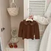 Camiseta Básica Bordada con Cuello de Muñeca Suave para Niñas Otoñal, Ropa Nueva para Bebés, Top Interior Suave y Acogedor para Primavera y Otoño