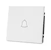 Interruptor de pared con enchufe USB estándar europeo Blanco Enchufe Schuko Interruptor de pared estándar europeo 16A 250V