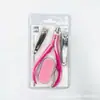 Precio de fábrica al por mayor Tijeras de belleza de acero inoxidable Mango moldeado por inyección Tijeras para recortar cejas Tijeras de belleza Herramientas de belleza