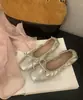 Zapatos mecedores estilo francés Chuyuji con lazo, bailarinas para mujer, nuevos zapatos de Mary Jane poco profundos para el verano de 2026