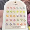 Decoración de Manicura de Resina Flores Estéreo Joyería para Uñas DIY Pendientes Funda de Teléfono Móvil Accesorios para Uñas Portátiles