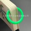 Argolas Plásticas Coloridas com Dupla Fivela para Cadernos, Clips para Encadernação de Cartões, Argolas Redondas para Planner DIY, Atacado