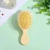 Peine de cojín de aire para macarons para niñas, estudiantes, herramienta de belleza portátil, peine pequeño de masaje con cojín de aire, peine para el cabello para el hogar, peine pequeño