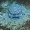 Vidro Fantasma de Qualidade para Maquiagem Substrato Revestido de Prata Sombra Maquiagem Pó Iluminador Brilho para Unhas Arte Joias Cola Pó de Brilho Pó Voador