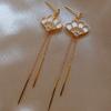 Pendientes de Abanico de Diseño Moderno con Borlas, Elegantes y Únicos, Venta al por Mayor para Mujeres