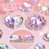 Directo del fabricante: Pegatinas de diamantes, corazón, mariposa, parches decorativos de pedrería con forma de estrella para manualidades DIY infantiles y decoración de teléfonos