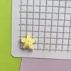 Acessórios de resina de estrela-do-mar transparentes coloridos para DIY, para decoração de capa de celular, materiais de decoração para notebook