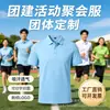 Camisa tipo polo con logo personalizado para actividades grupales, publicidad, promoción cultural, uniformes de trabajo, reuniones de grupo e impresión empresarial