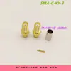Cabezal Coaxial RF de Cobre Puro de Alta Calidad Tipo Engarzado Sma-C-Ky-3 de 11 Dientes Adecuado para Rg58 142 y Otros Cables