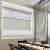 Cortina enrollable con regulación de intensidad gratuita para estudio, doble sombreado, persiana, ingeniería de hotel, oficina, cortina enrollable de doble capa