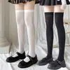 Medias niños verano finas calcetines de pantorrilla estilo JK calcetines hasta el muslo terciopelo negro de cintura alta calcetines hasta la rodilla al por mayor