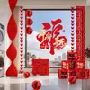 Decorações para Casa Nova, Suprimentos para Cerimônia de Inauguração, Conjunto Completo de Tapeçarias Penduradas, Montagem de Cena para Sala de Estar de Casa Nova, Decorações de Janela