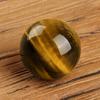 Cuentas sueltas de piedra de ojo de tigre amarillo natural, cuentas en bruto, hechas a mano, material de bricolaje, accesorios para pulseras, accesorios de joyería