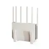 Estante para router, caja de almacenamiento para decodificador de TV montado en la pared WiFi, soporte sin taladro