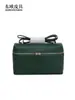 Bolsa Feminina Transfronteiriça Nova de Couro de Barriga de Crocodilo Fosco, Couro Genuíno, Luxo Leve, Amiga para Viagem, Versátil, Moderna, de Ombro e Transversal