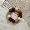 Accesorio de Vacaciones: Pulsera Multicolor de Cuentas de Cristal y Perlas de Arroz de Múltiples Capas, Joyería de Mano Bohemia Lujosa y de Alta Gama